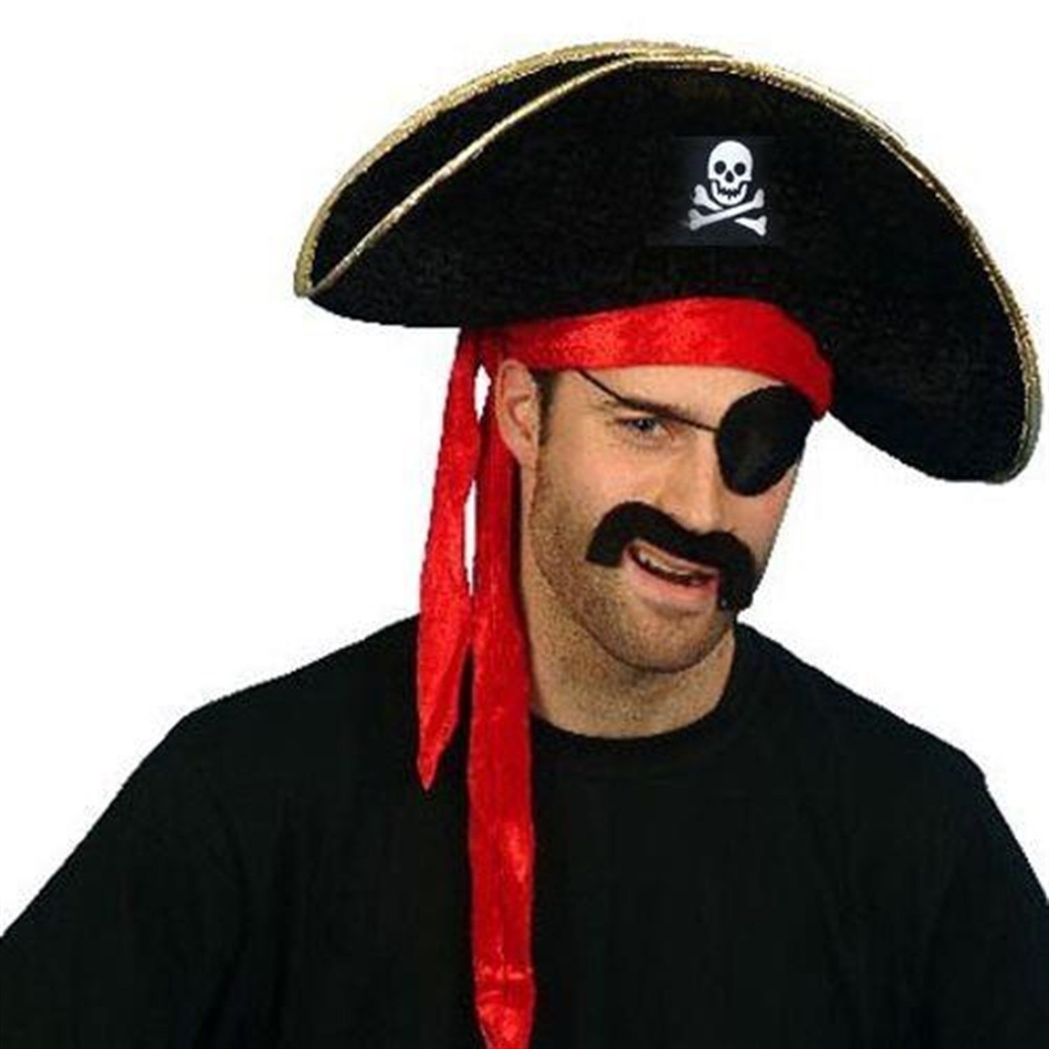 Korsan Şapkası Kırmızı KuşaklıŞapkalar