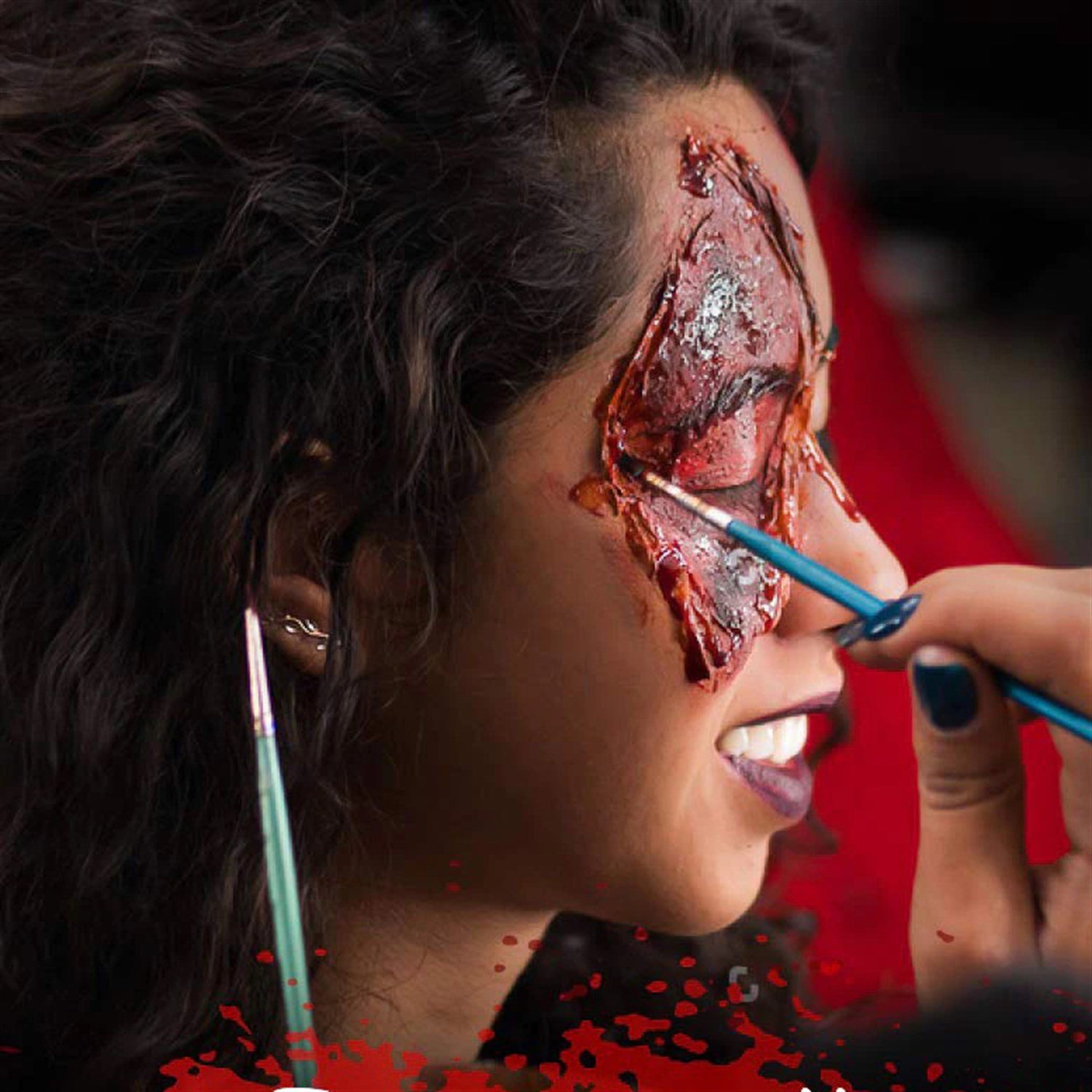 Makyaj Yapay Kan Halloween Sahte Tiyatro Kanı 50gr