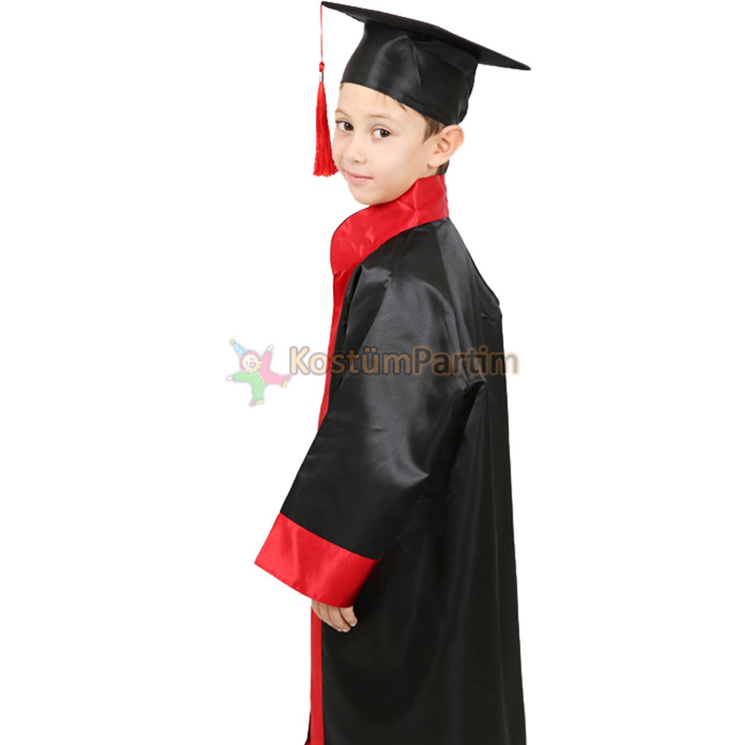 Mezuniyet Kep ve Cübbesi Çocuk