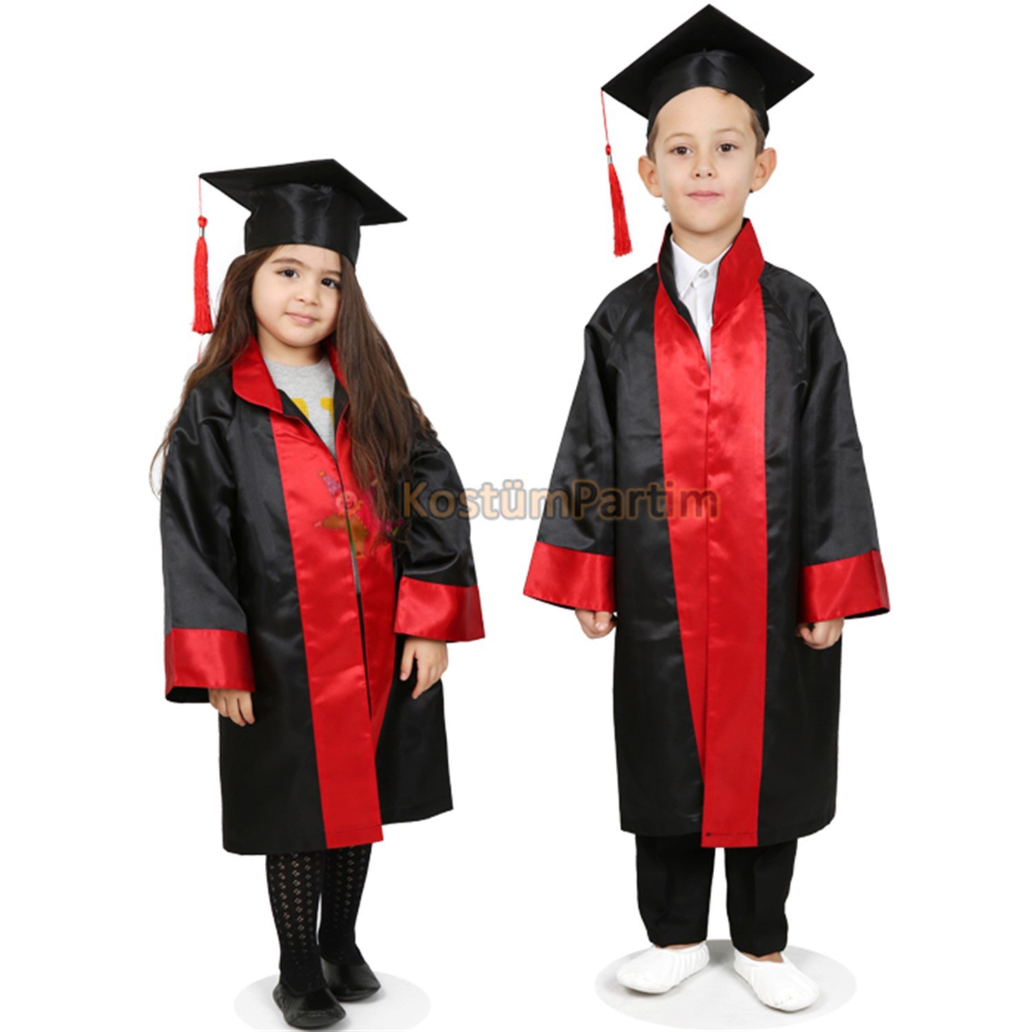 Mezuniyet Kep ve Cübbesi Çocuk