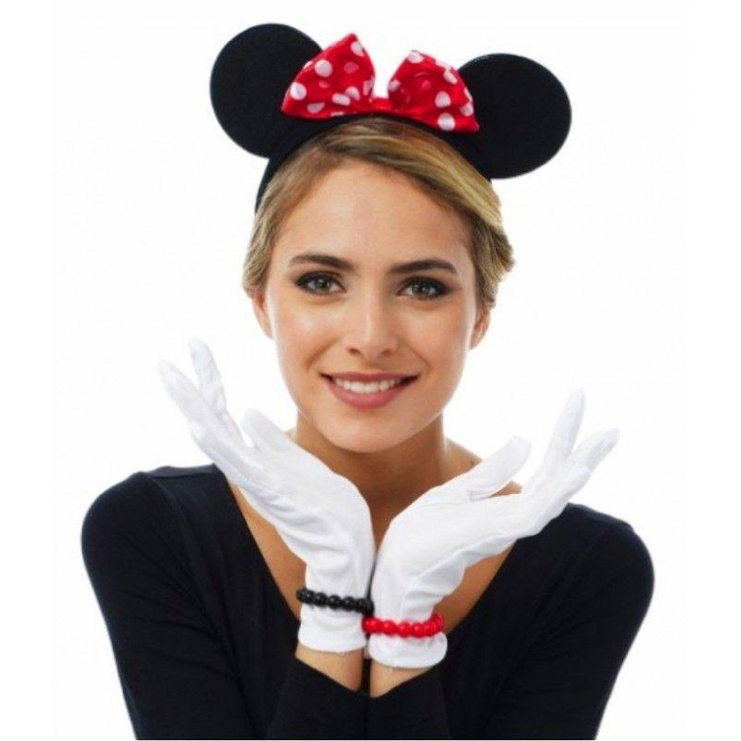 Minnie Mouse Taç ve Beyaz Eldiven