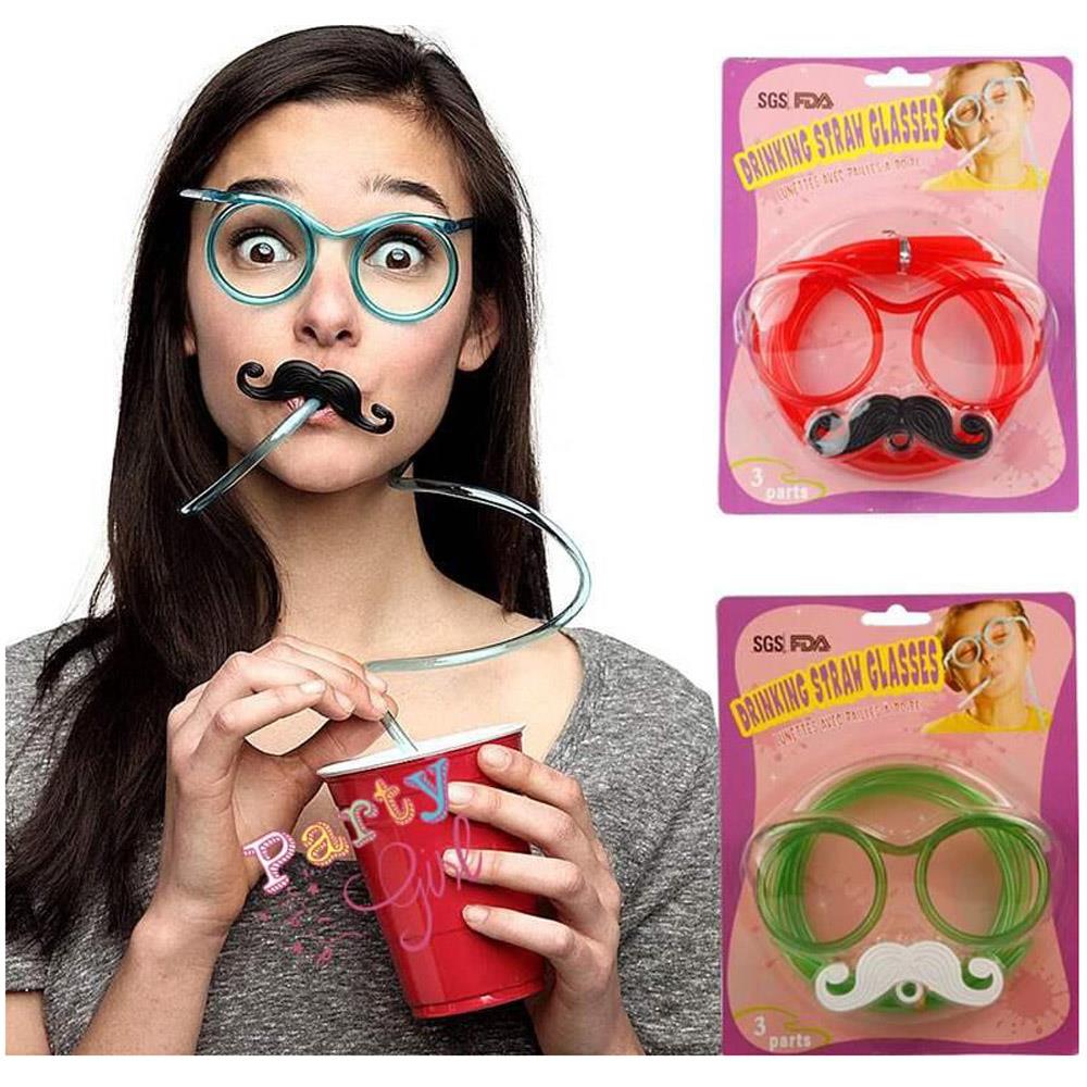 Oktoberfest Pipetli İçecek Parti Gözlük