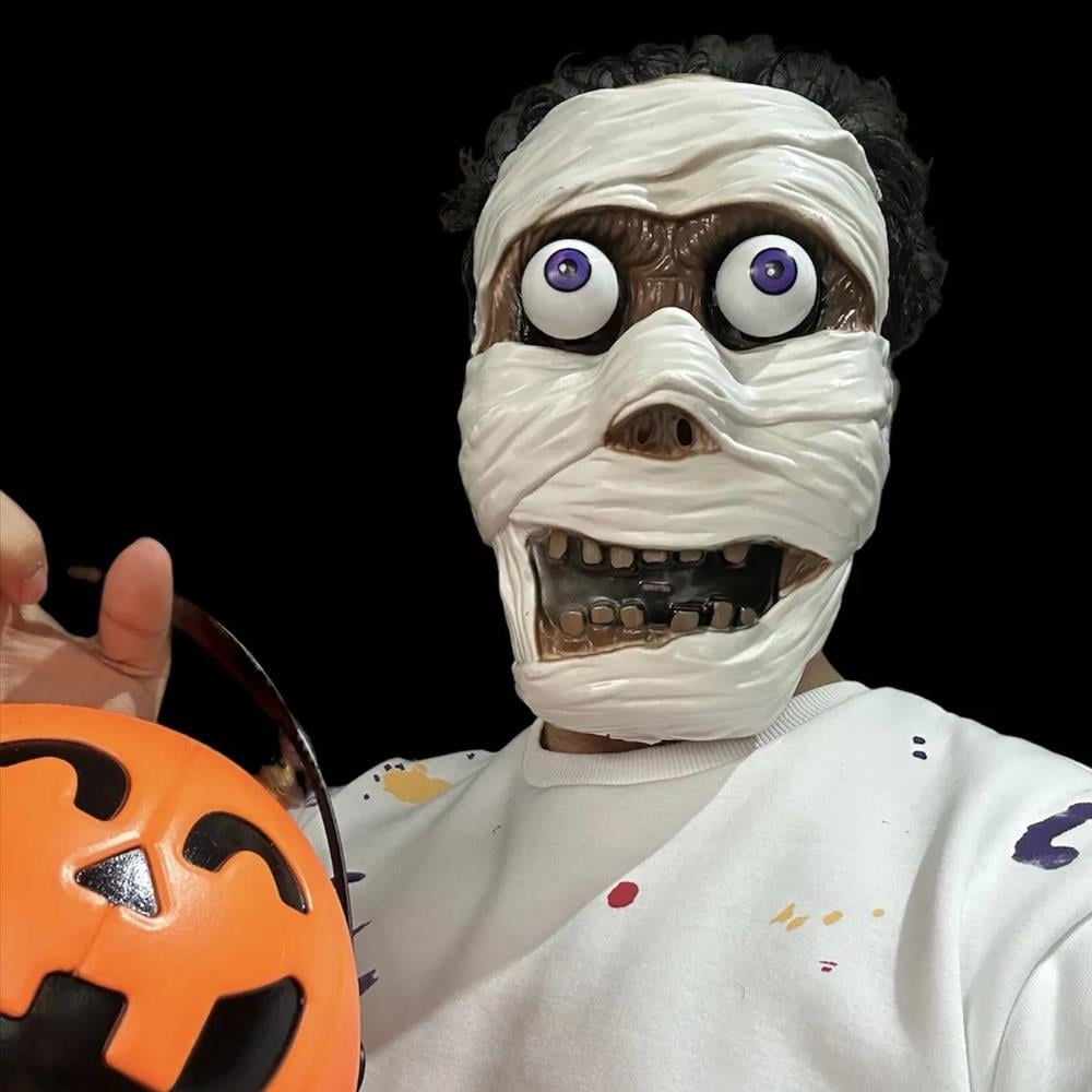 Oynar Gözlü Halloween Mumya Maskesi
