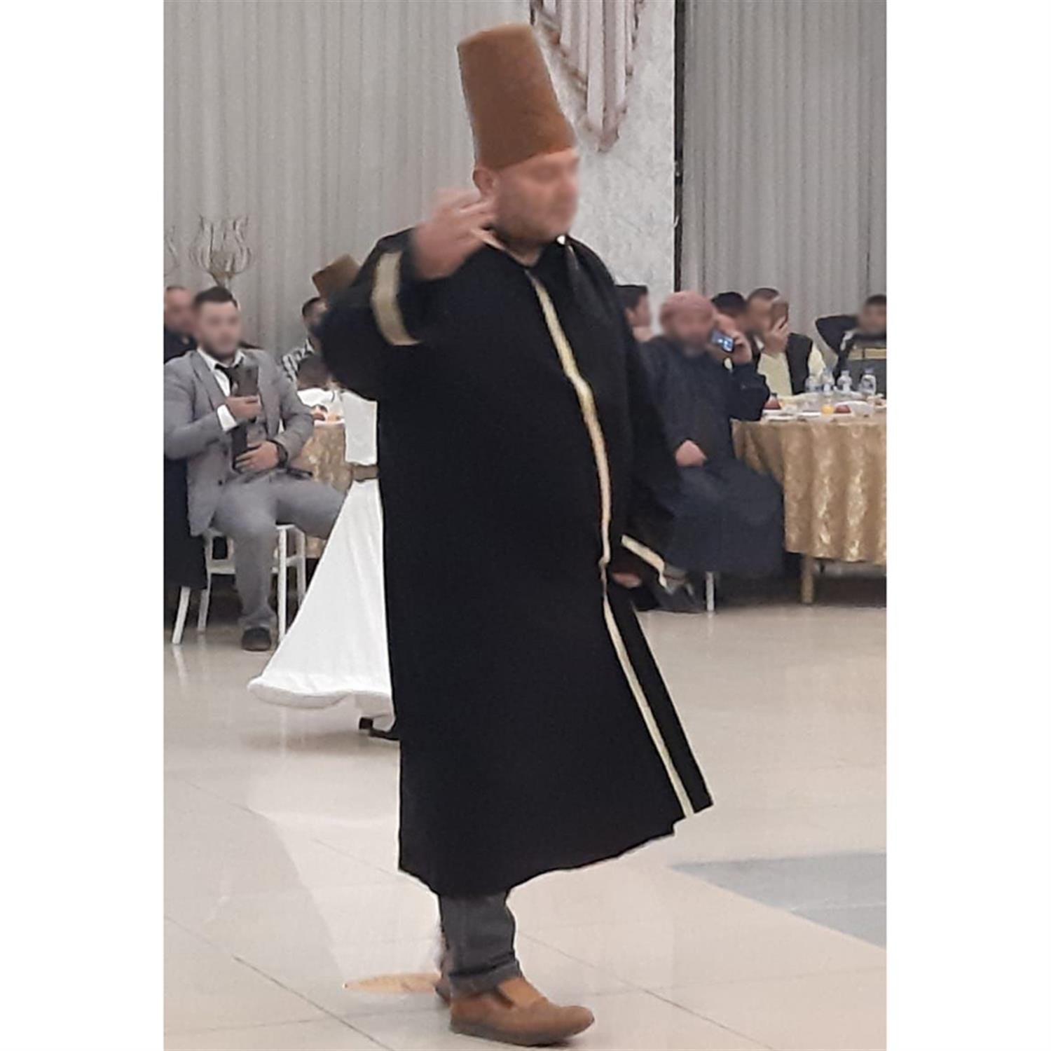 Semazen Hırkası (Siyah Cübbe)