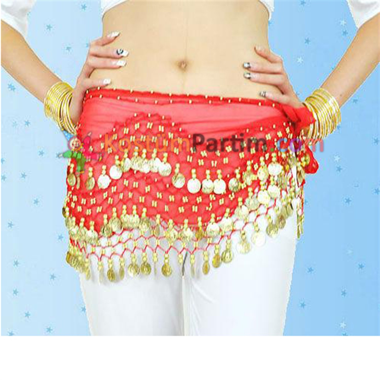 Shakira Kemeri Kırmızı Şifon