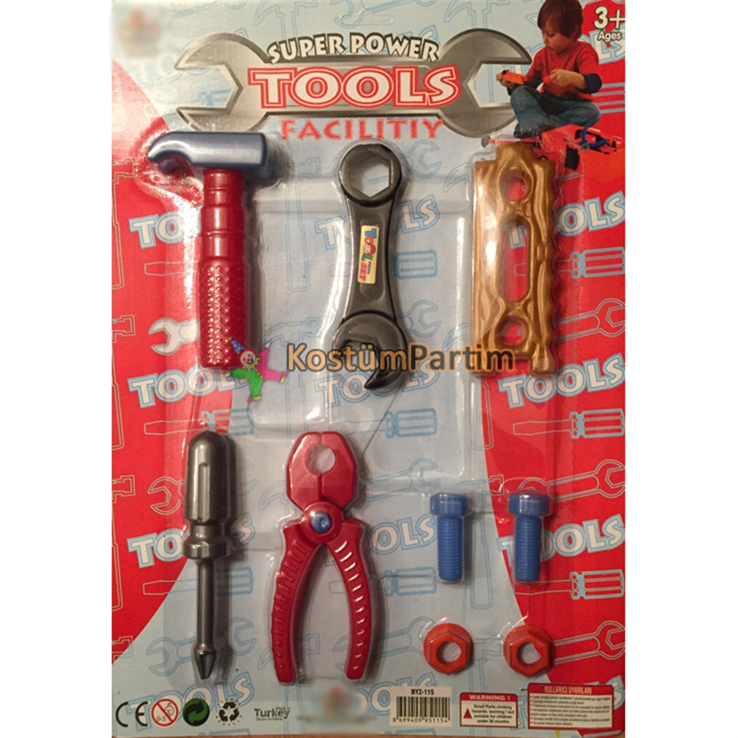 Tamirci Kostüm Aksesuarları SetiAksesuar Setleri