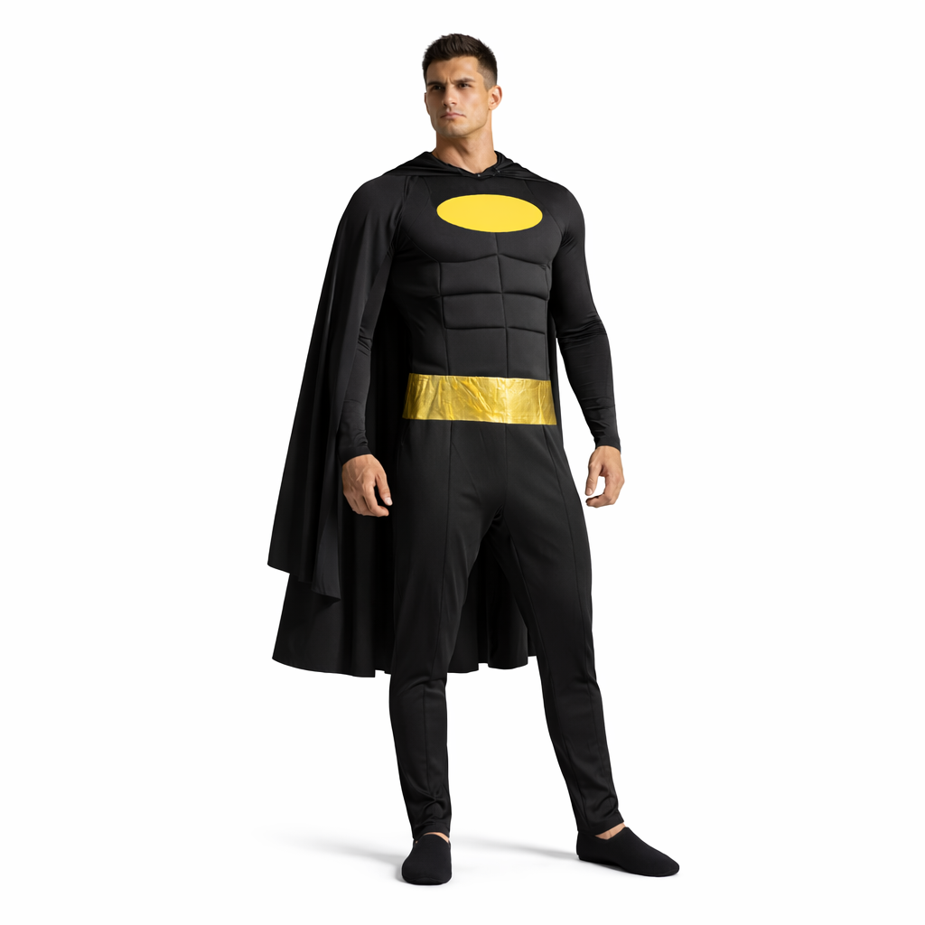Batman Kostümü Yetişkin Kıyafeti