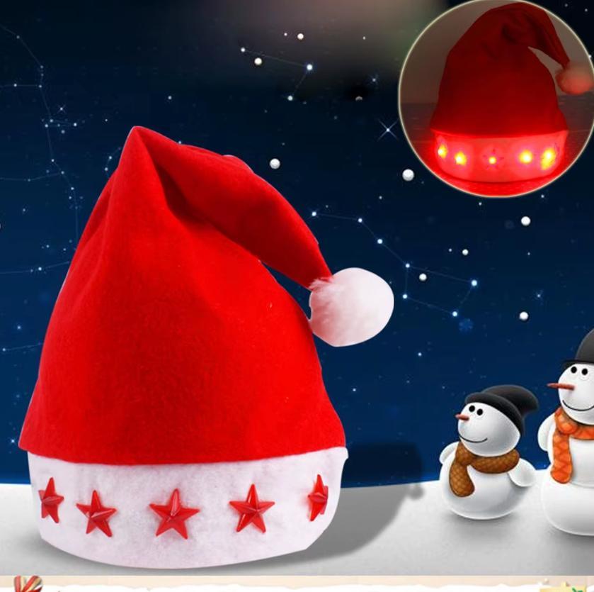 Yıldız Işıklı Yılbaşı Şapkası