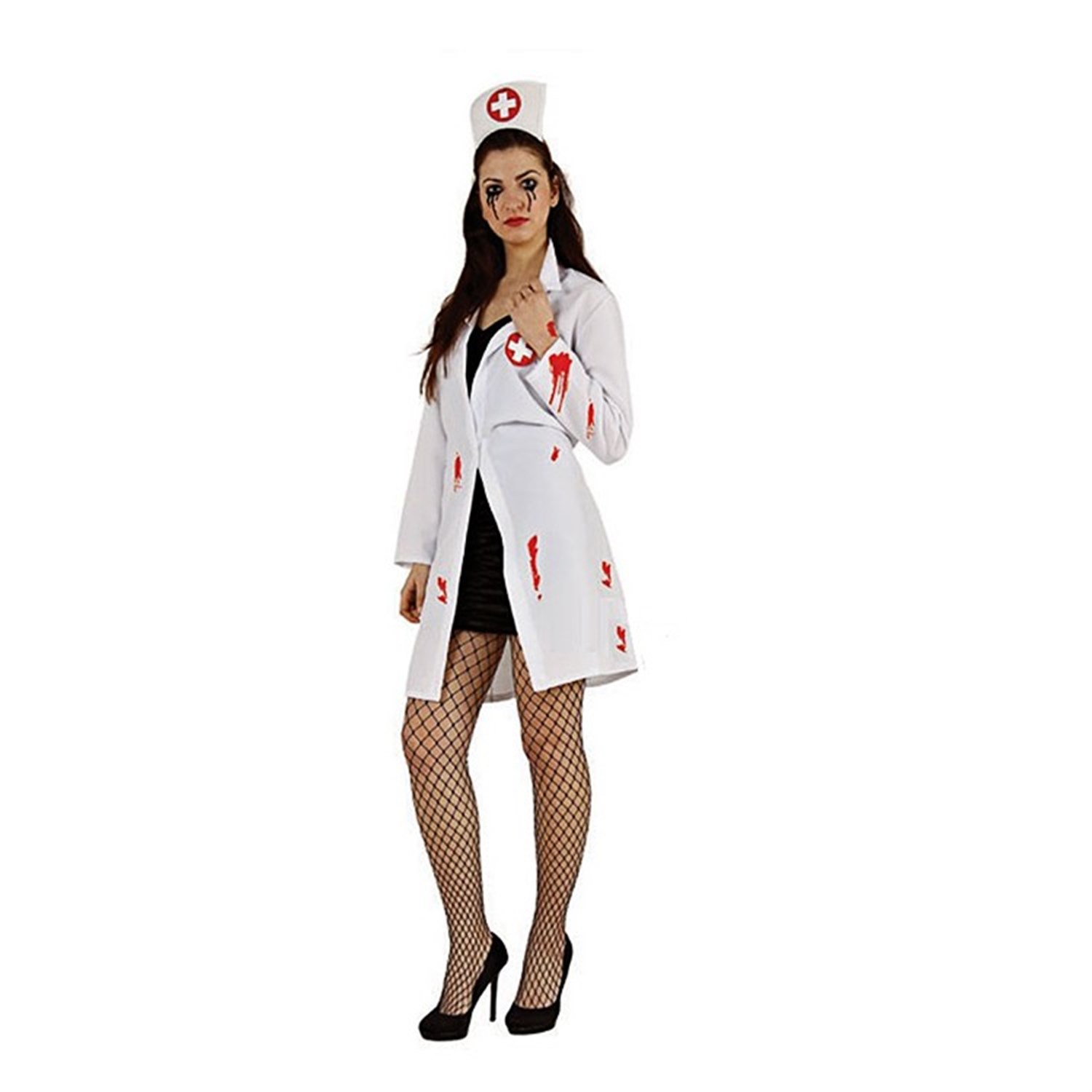 Zombi Hemşire Önlüğü Yetişkin