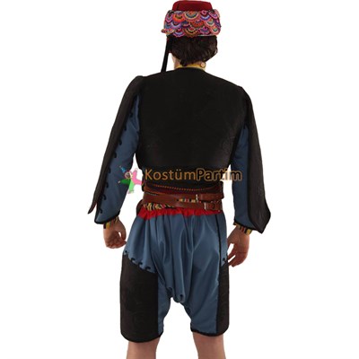 Aydın Zeybek Kostümü Yetişkin Erkek Efe Kıyafeti (Orijinal)