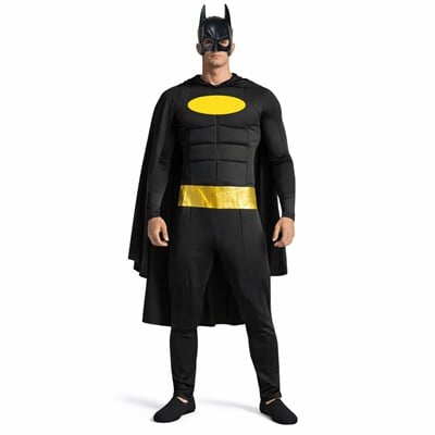 Batman Kostümü Yetişkin Kıyafeti