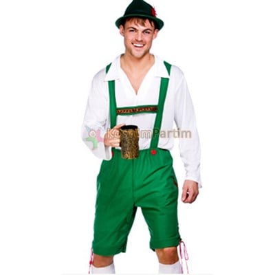 Bavyera Kostümü Alman Erkek Kıyafeti