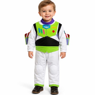 Disney Toy Story Buzz Lightyear Kostümü 1-2 Yaş Erkek Çocuk Uzay Korucusu Kostümü