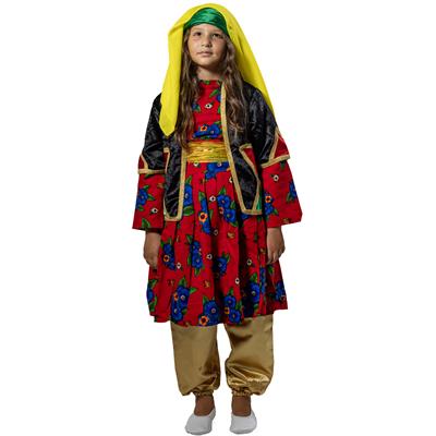 Diyarbakır Yöresel Kız Çocuk Kıyafeti