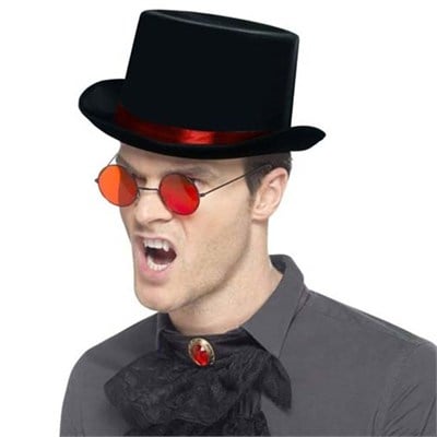 Dracula Şapkası, Kırmızı Bantlı Silindir Şapka
