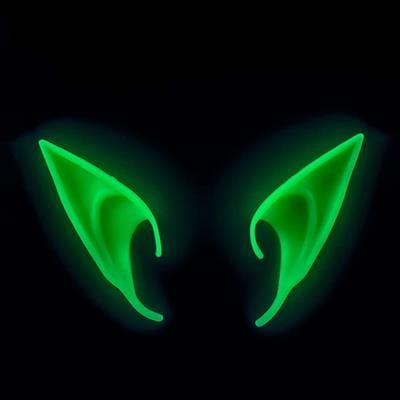 Glow Elf Kulağı Fosforlu Lateks Kulak