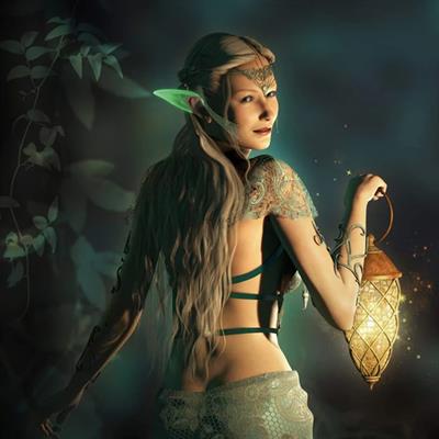 Glow Elf Kulağı Fosforlu Lateks Kulak