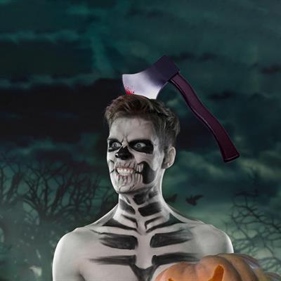 Halloween Taçlı Balta