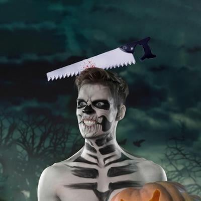 Halloween Taçlı Testere