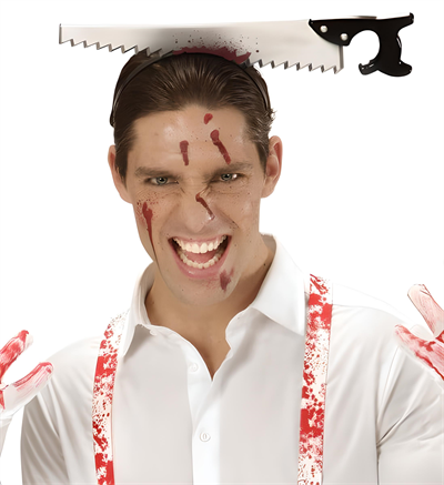 Halloween Taçlı Testere