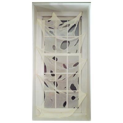 Halloween Ürtkütücü Kumaş Ağ Dekor Siyah 190x70cm