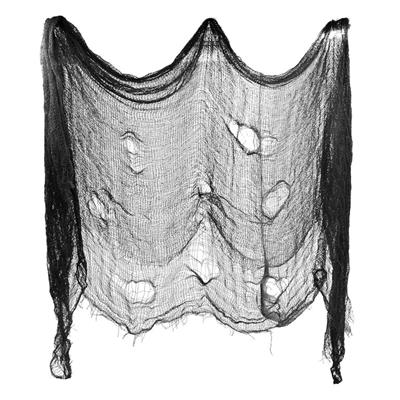 Halloween Ürtkütücü Kumaş Ağ Dekor Siyah 190x70cm