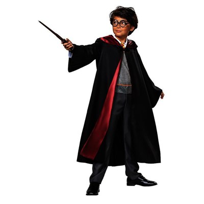 Harry Potter Kostümü Hogwarts Cadılık ve Büyücülük Cübbesi