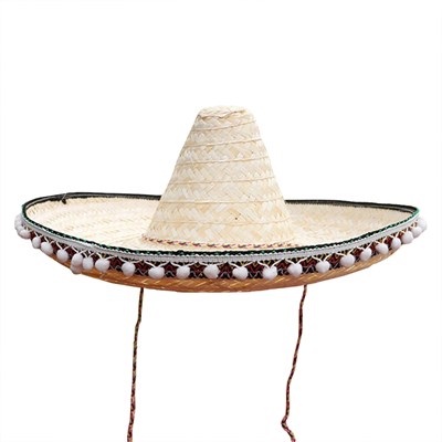 Hasır Meksika Şapka 25x55cm