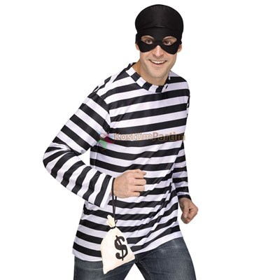 Yetişkin Hırsız Kostüm Seti