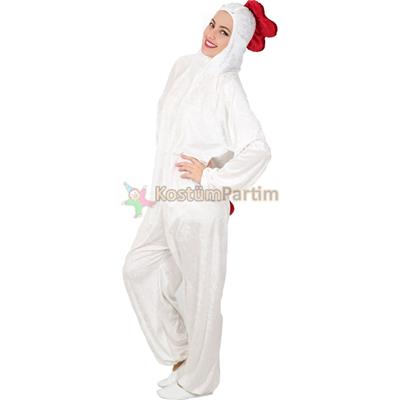 Horoz Kostümü Yetişkin Kıyafeti