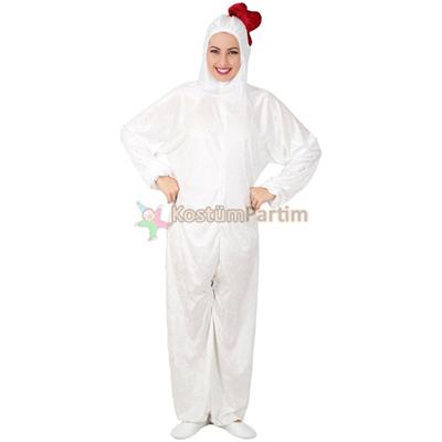 Horoz Kostümü Yetişkin Kıyafeti