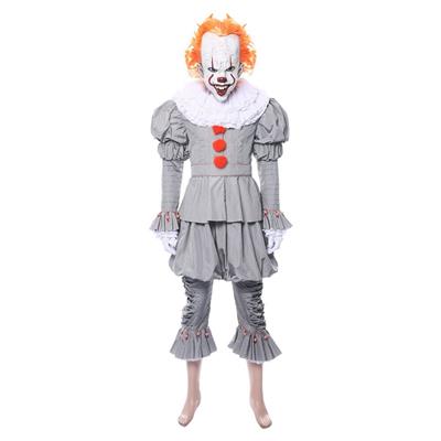 Katil Palyaço Kostümü Pennywise Kıyafeti Pro