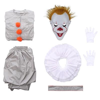 Katil Palyaço Kostümü Pennywise Kıyafeti Pro