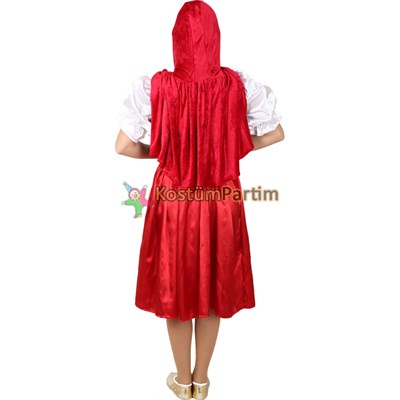 Kırmızı Başlıklı Kız Kostümü