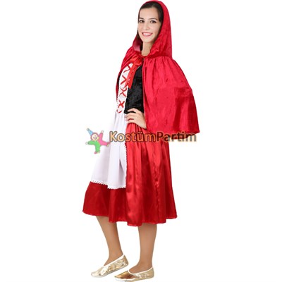 Kırmızı Başlıklı Kız Kostümü