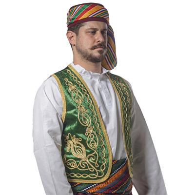 Macuncu Yelek, Fes, Kuşak Seti Yeşil