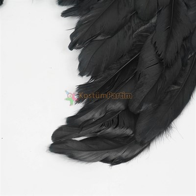 Melek Kanadı Siyah Orta boy 60cm