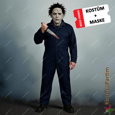 Michael Myers Kostümü ve Lateks Maskesi