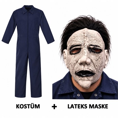 Michael Myers Kostümü ve Lateks Maskesi