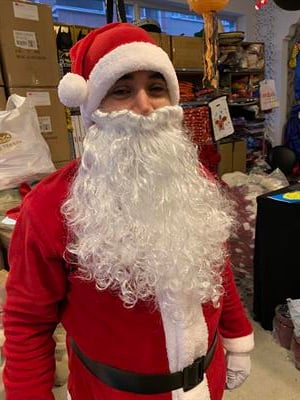 Noel Baba Kostümü Deluxe Set (13 Parça) Herşey Dahil