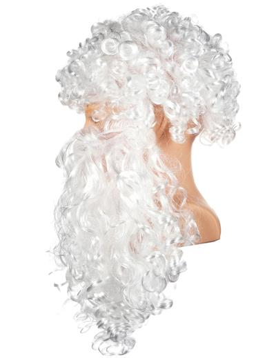 Noel Baba Peruk Kıvırcık Kabarık Model