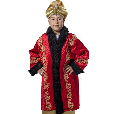Padişah Kostümü Erkek Çocuk Kıyafeti Kırmızı