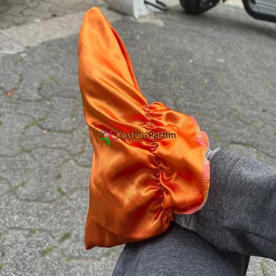 Palyaço Saten Ayakkabı Çorabı