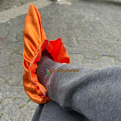 Palyaço Saten Ayakkabı Çorabı