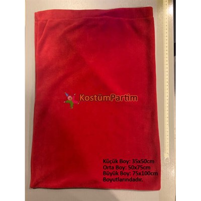 Polar Çuval, Eldiven ve Çizme Yetişkin Noel Baba Kostüm Seti