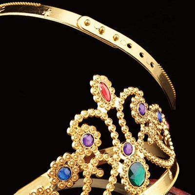 Prenses Tacı Altın Renk Kraliçe Taç