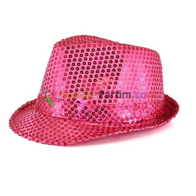 Pullu Michael Jackson Şapkası Pembe