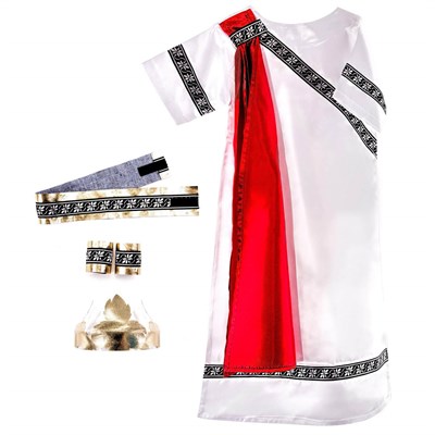 İtalya Erkek Kostümü Romalı Sezar Antonius Çocuk Kıyafeti