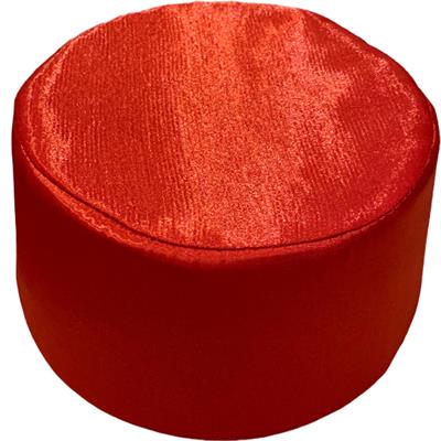 Saten Kumaş Kaplama Renkli Fesler