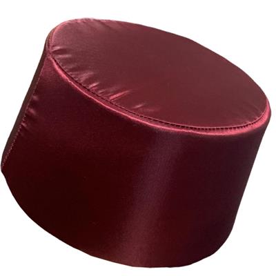 Saten Kumaş Kaplama Renkli Fesler